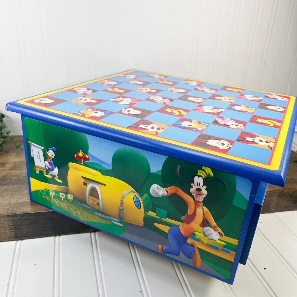 Disney Mickey Mouse Clubhouse Game House w/8 Games‎ Mickey and Goofy Pieces